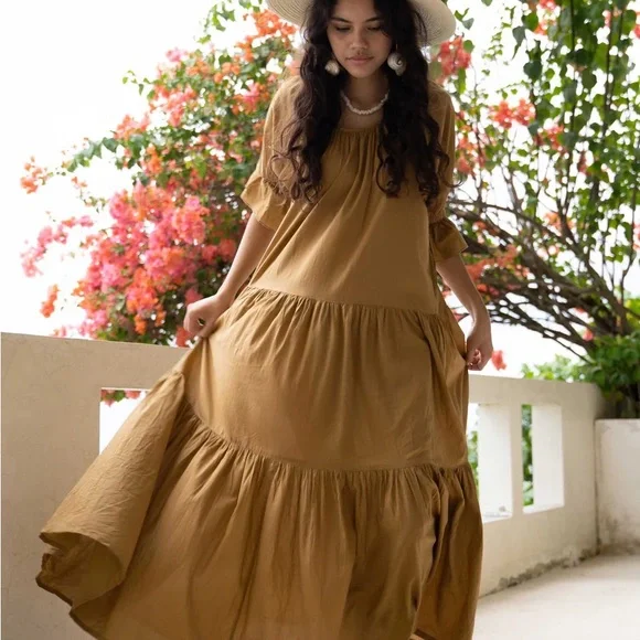 Daughters of India Sahana Maxi Dress size Small - Picture 3 of 5